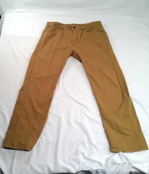Levi's 505 Regular Fit Jeans Mens 34x30 Brown Water<Less Straight Leg Pants